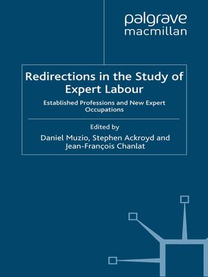 cover image of Redirections in the Study of Expert Labour
